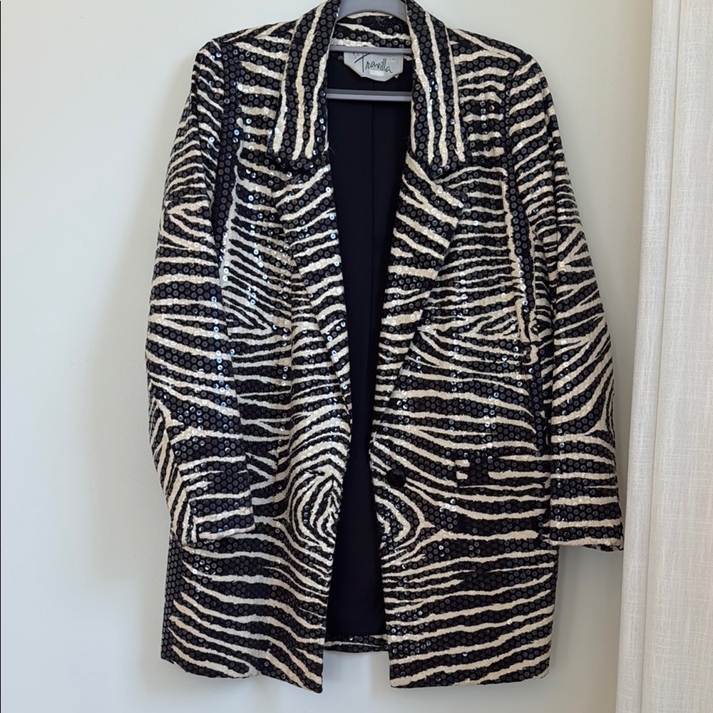 TRAVILLA Animal Print Women's Jacket